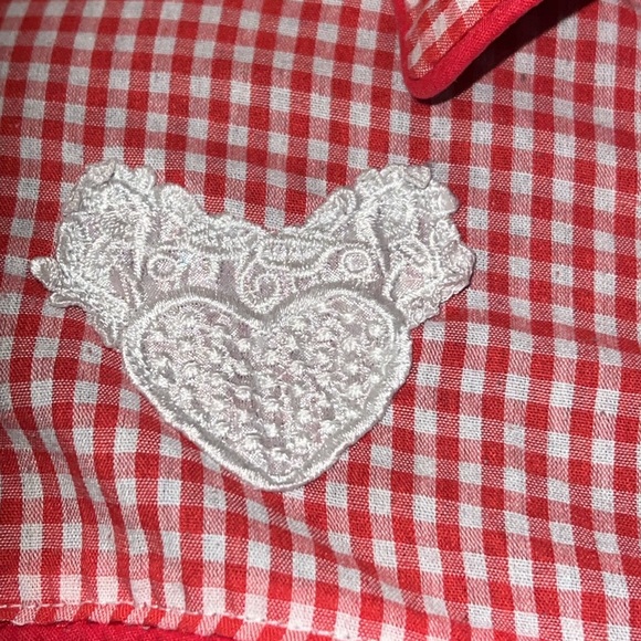 Upcycled  custom women’s country and western denim button up sz M - Picture 2 of 6